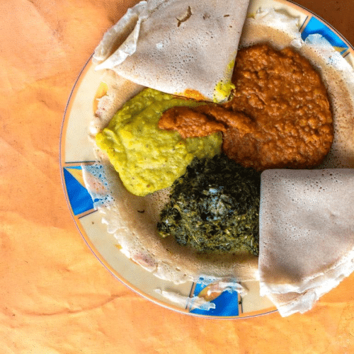 Vegetarischer Teller (pikant)