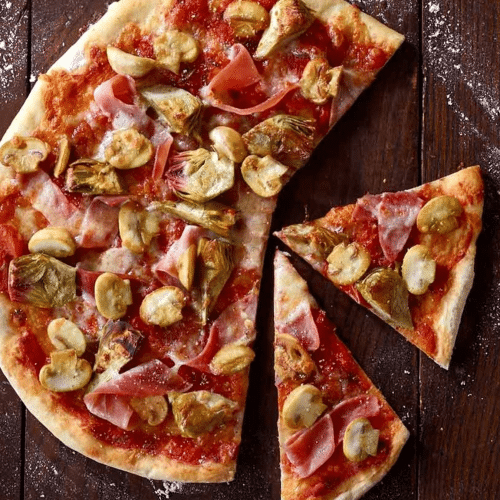 Pizza Artischocken