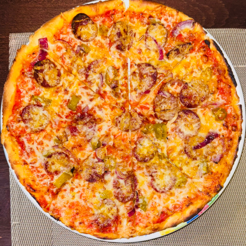 pizza sucuk