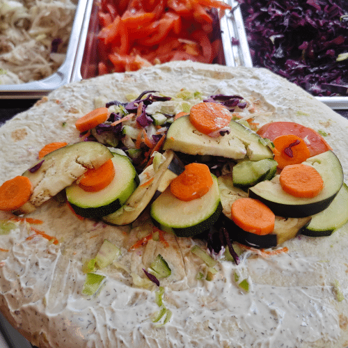 Gemüse Sandwich-Dürüm