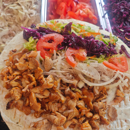 Hähnchen-Döner Dürüm