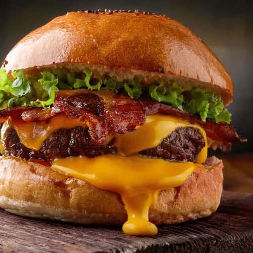 Double Smashed Luxus Burger