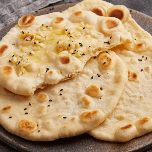 Naan mit Joghurt