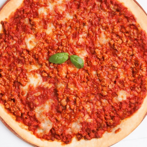 Pizza Bolognese
