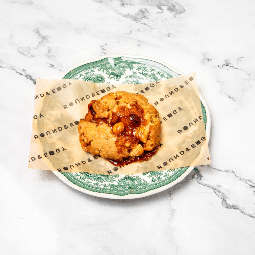 Weisse Schokolade Gebrannte Macadamia Cookie