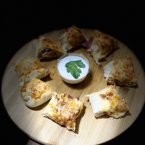 Pizzabrötchen Salami