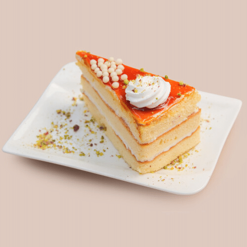 Karameltorte - Stück
