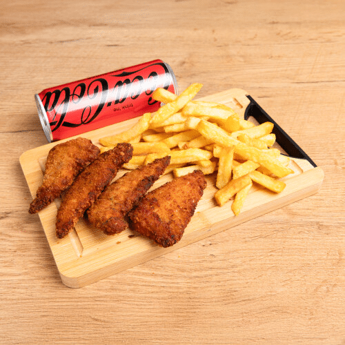 3 X Chicken Fingers - Menü