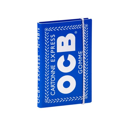 OCB Blau Gummizug Papier 100er 100g