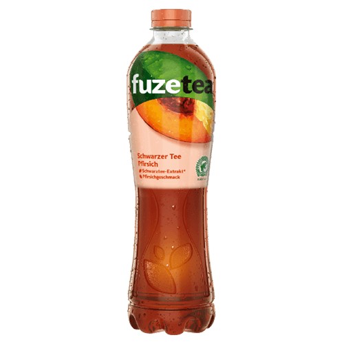 Fuze Tea Schwarzer Tee Pfirsich 1,25l (EINWEG)