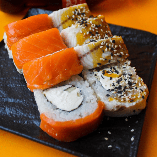 Philadelphia Salmon und Aal