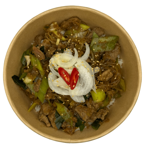 Bulgogi-Reisschale (Halal)