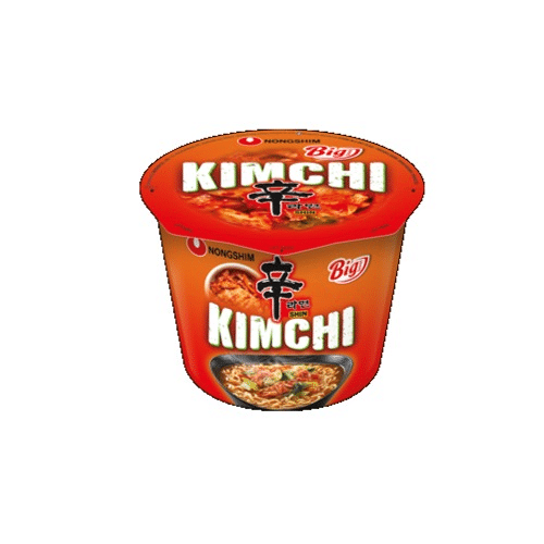 Shin Ramyun Kimchi-großer Becher Nudeln (Vegan)