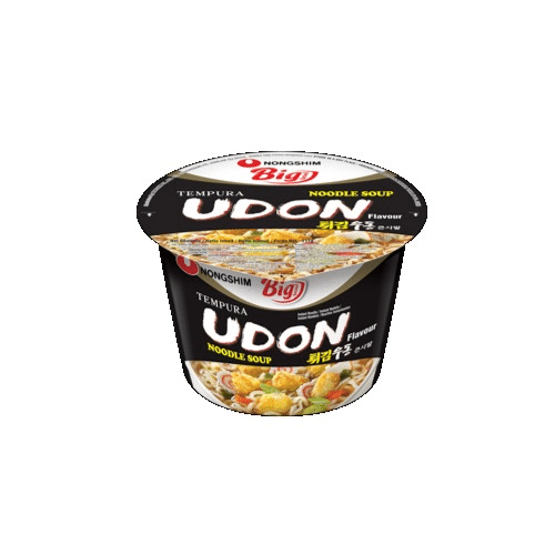 Tempura Udon-großer Becher Nudeln