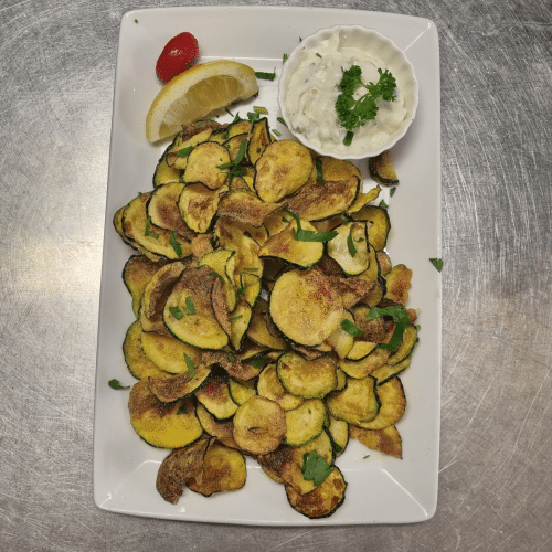 Gebackene Zucchini
