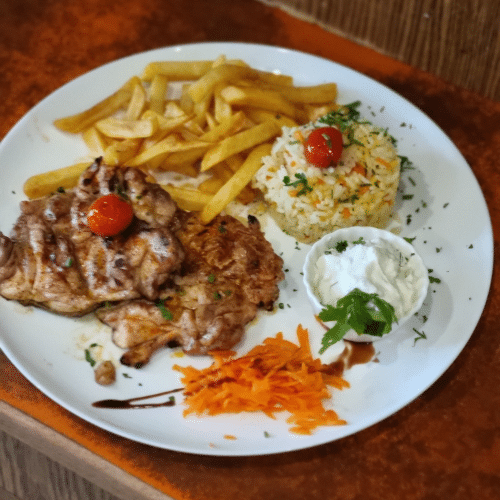 Gegrilltes Hähnchensteak