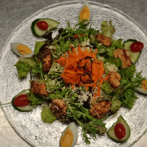 Hähnchen Salat