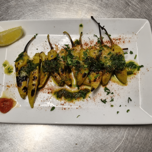 Peperoni vom Grill
