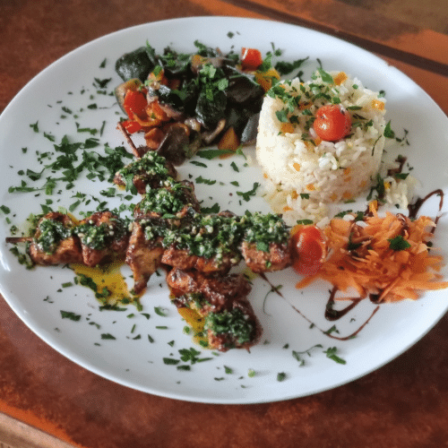 Souvlaki Hähnchen (2 Stück)