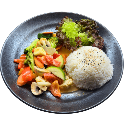 H1 rotes Curry Gemüse