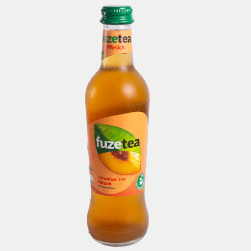 Fuze Tea Schwarzer Tee Pfirsich 0,3l (MEHRWEG)