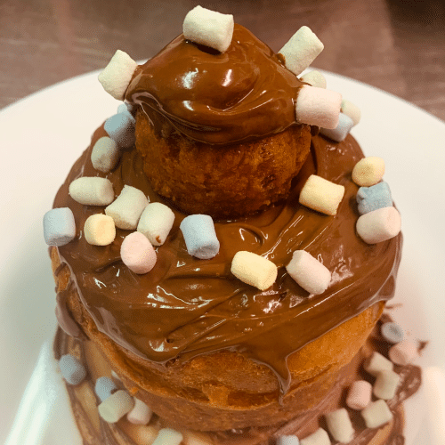 Papanasi mit Nutella