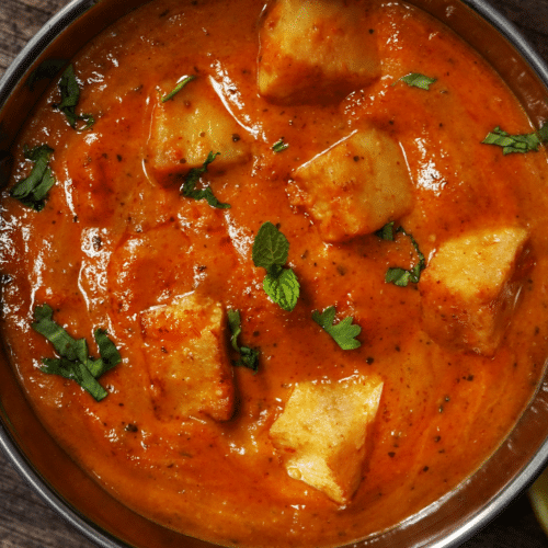 Auberginen in Rahmsauce - Shahi Bengan