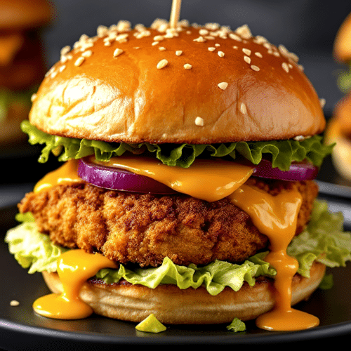 Crispy chilli Burger