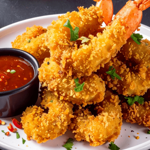 Crispy shrimp