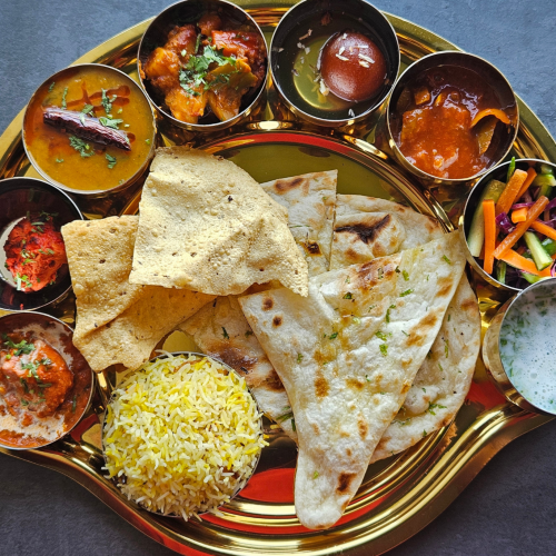 Gemischte Thali