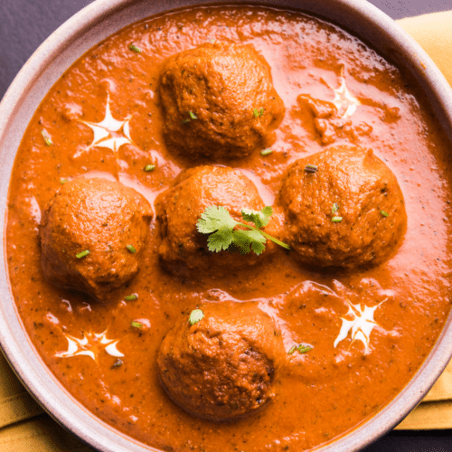 Gemüsebällchen in Cashewsauce - Malai Kofta