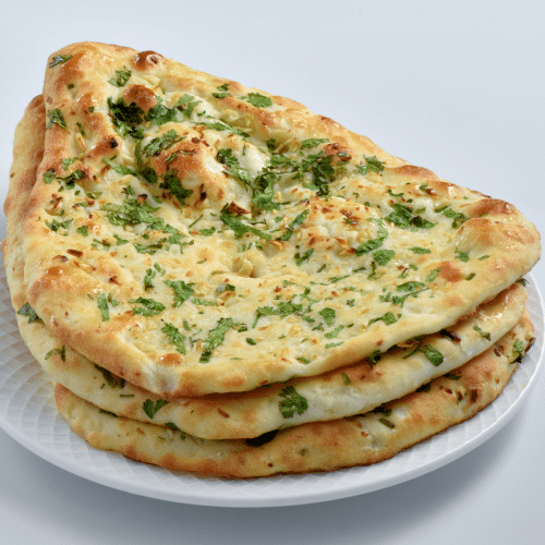 Knoblauchfladenbrot - Garlic Naan