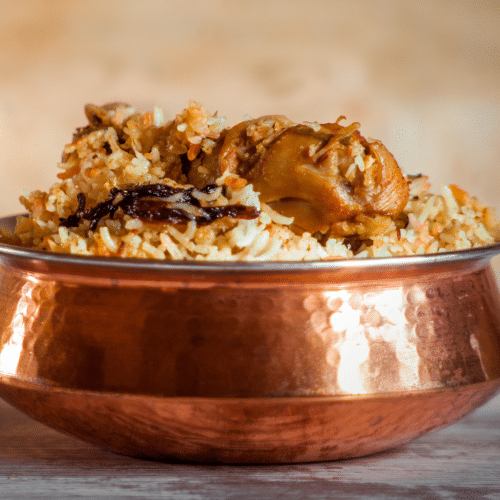 Lakhnawi dum biryani