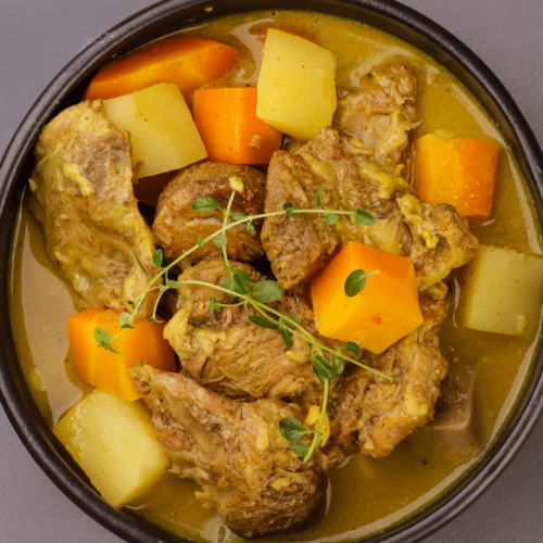 Lamm mit Kokos - Gosht Coconut