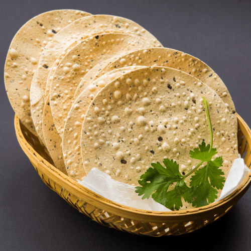 Linsenwaffel - Papadam