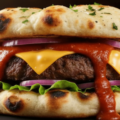 Naan-Burger (bombay Style)