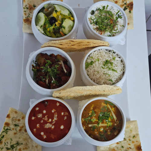 Neumark 800 Spezial-Platte - Spicy Combo Thali