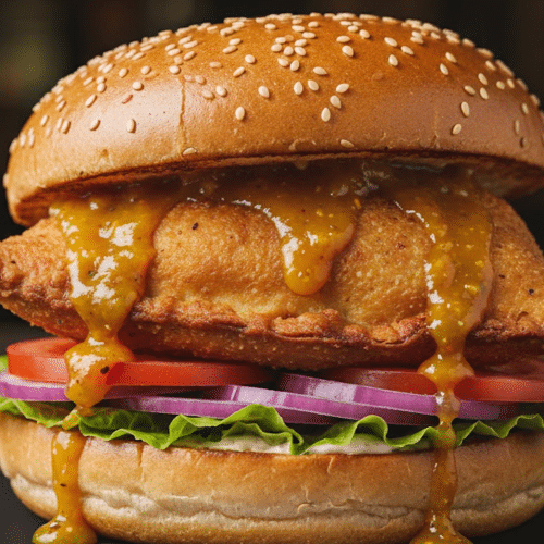 Samosa Burger (Vegetarisch)