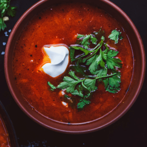 Sauer-Scharf Suppe - Garam Shorba