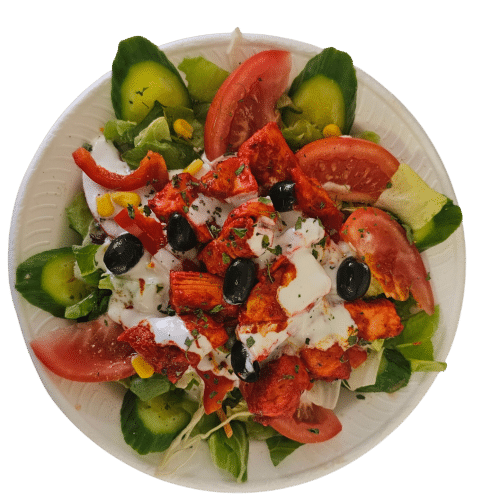 Tandoori Hähnchensalat