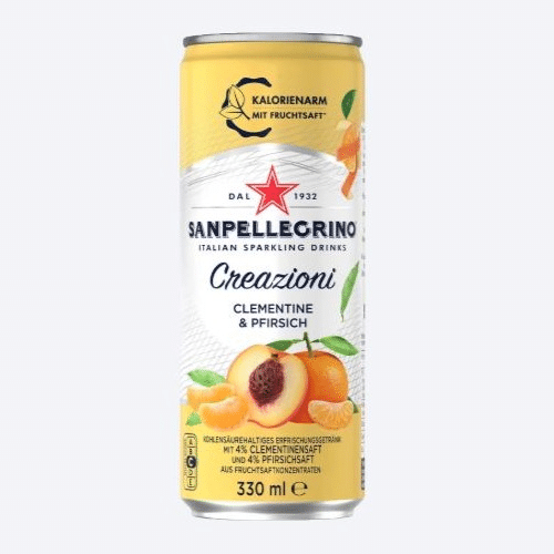 San Pellegrino Clementine & Pfirsich