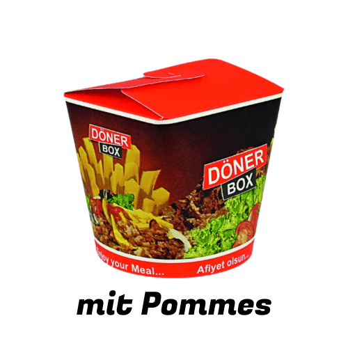 Döner Box mit Pommes frites