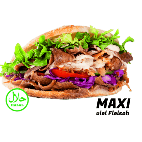 Döner Maxi im Fladenbrot