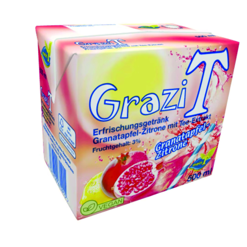 Granatapfel-Zitronen Eistee 0,5l