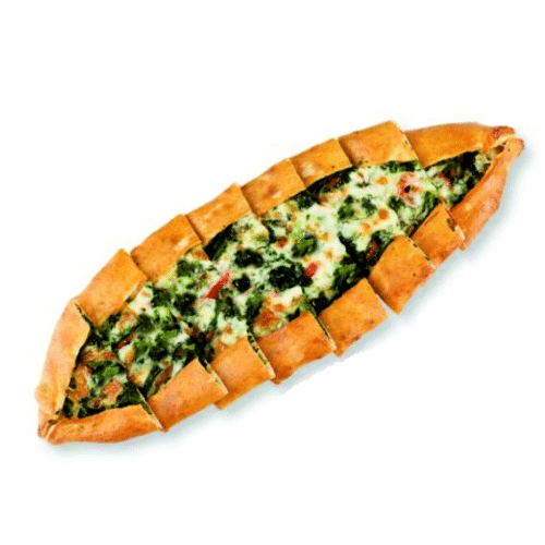 Pide Spinat (vegetarisch)
