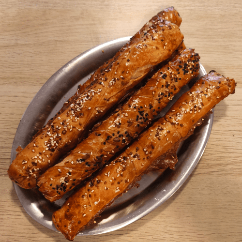 Stick mit Hackfleisch