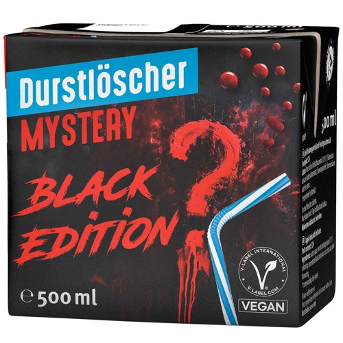 Durstlöscher Mystery Black Edition 500ml