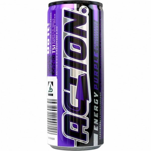 Action Energy Drink Pruple 0.25l (EINWEG)