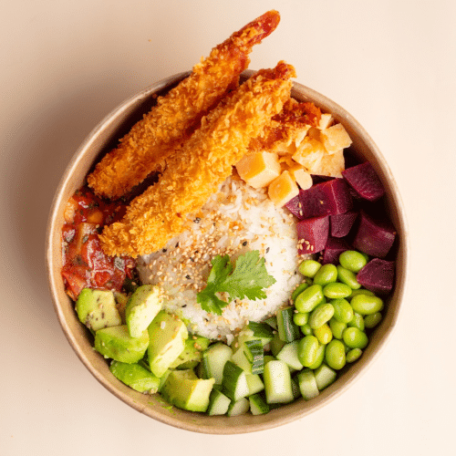 Baked Shrimp Bowl