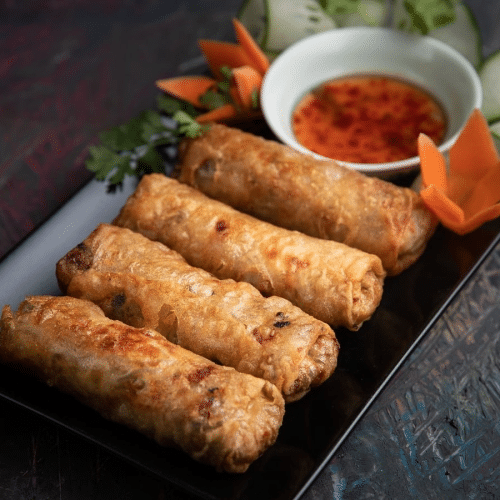 knusprige Frühlingsrollen (3 Stück)